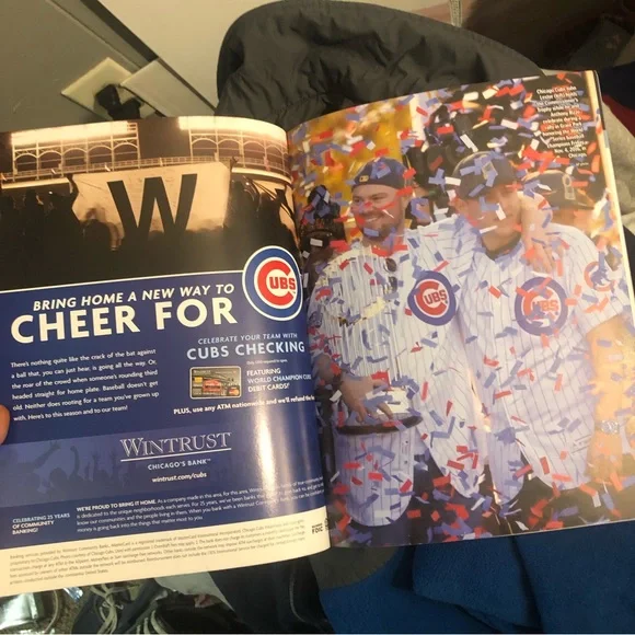 Chicago Cubs Special Commemorative Issue Magazine - Picture 5 of 6